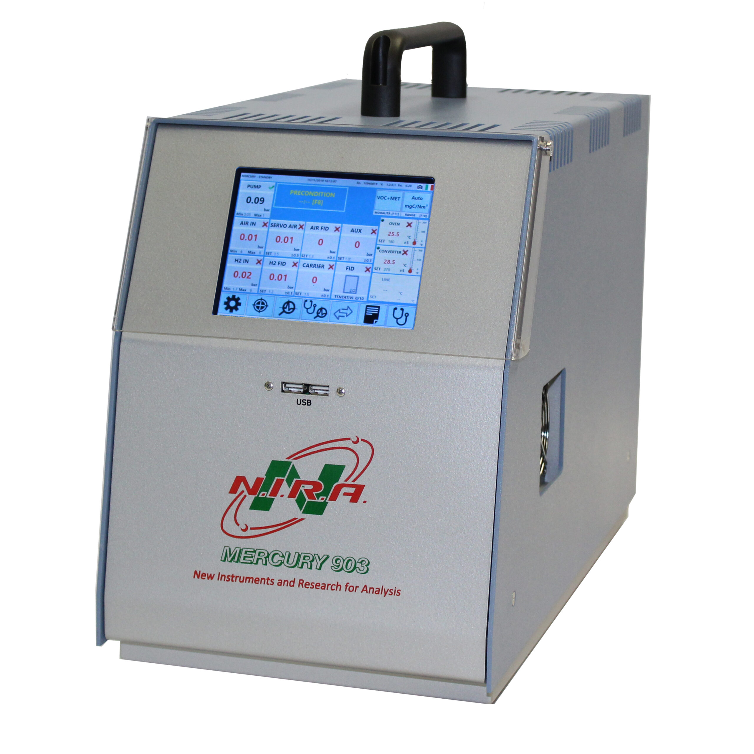 Image analyseur portable d'hydrocarbures totaux