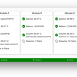 MicroGC R-990 User Interface STATUS